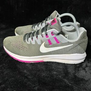 Nike Air Zoom Structure 20 849577-006 Women 8.5 Running Shoes Anthracite Sneaker